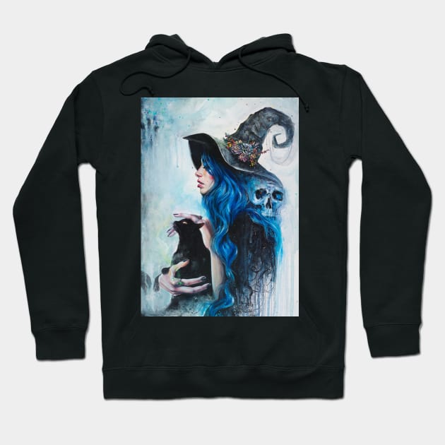 Blue Valentine Hoodie by Alien Moth